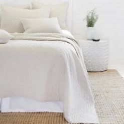 Hampton Big Pillow, Flax^Be Home Discount