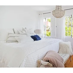 Hampton Big Pillow, White^Be Home Best Sale