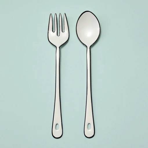 Harlow Serving Set, White