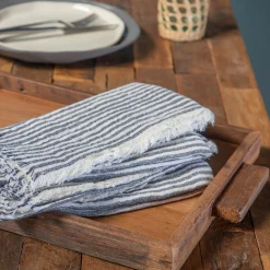 Healdsburg Napkins, Set of 4, Navy^Be Home Sale