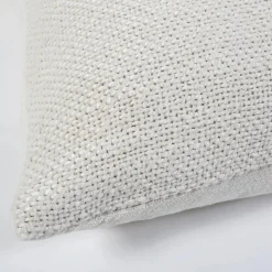 Hendrick Rectangular Pillow, Cream^Be Home Sale
