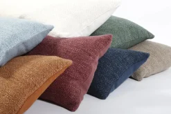 Hendrick Rectangular Pillow, Charcoal^Be Home Discount