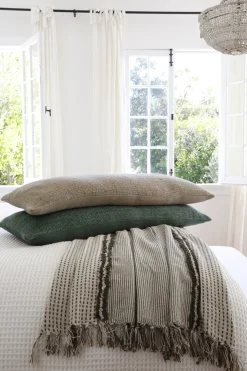 Hendrick Rectangular Pillow, Sand^Be Home Cheap