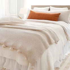 Hendrick Rectangular Pillow, Amber^Be Home Outlet