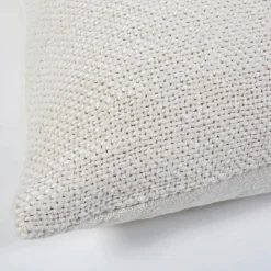 Hendrick Square Pillow, Cream^Be Home Cheap