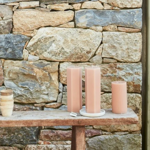 Hexagon Pillar Candle, Petal^Be Home Cheap