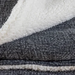 Humboldt Throw, Charcoal^Be Home Clearance