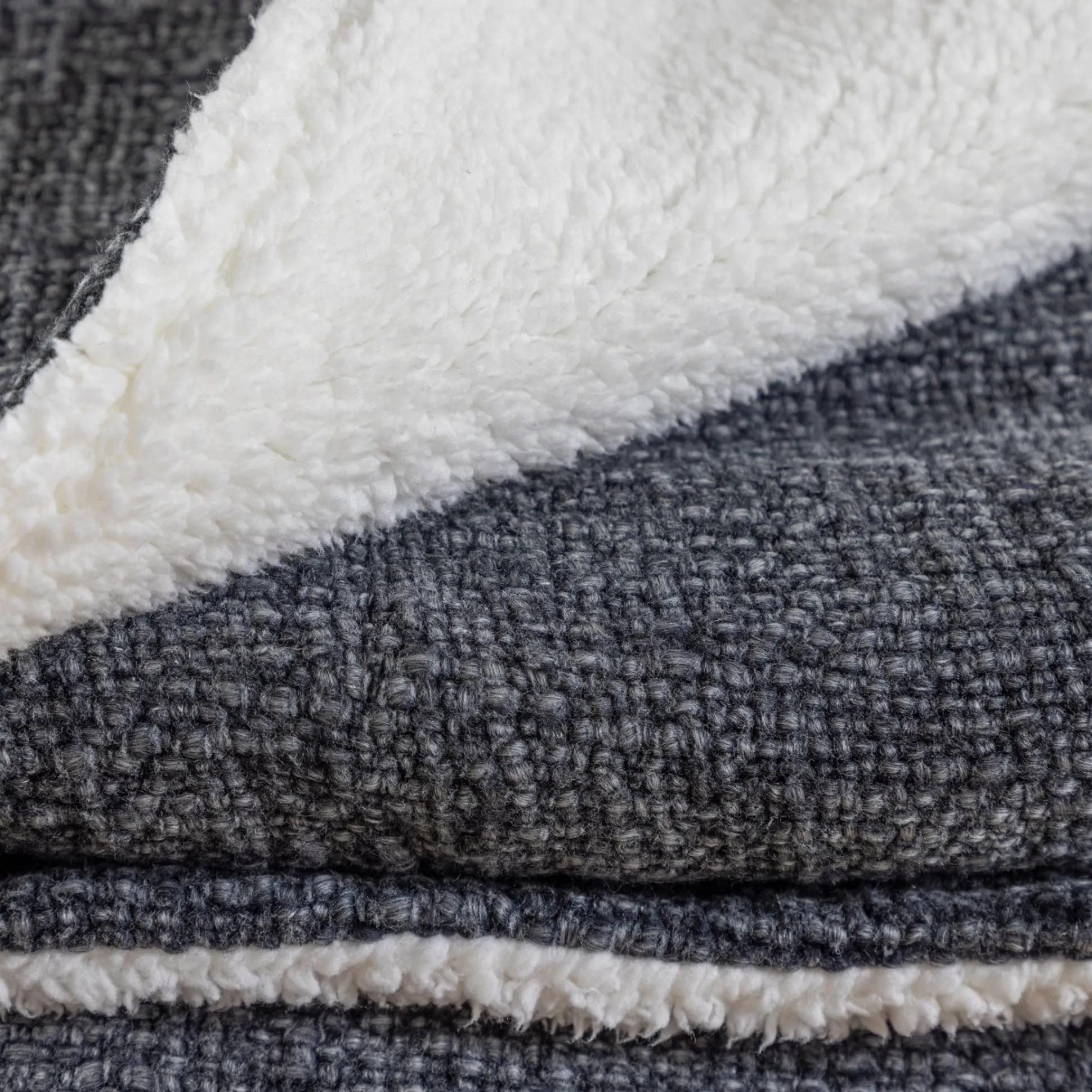 Humboldt Throw, Charcoal^Be Home Clearance