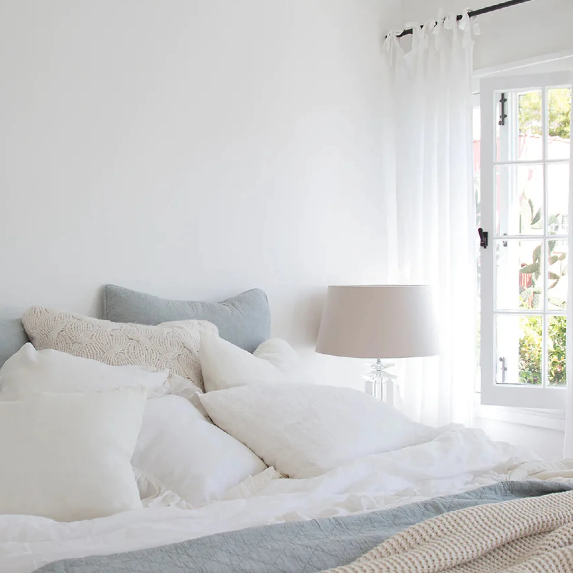 Huntington Queen Coverlet, Dusty Blue^Be Home Hot