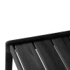 Jack Solid Black Teak Outdoor Side Table