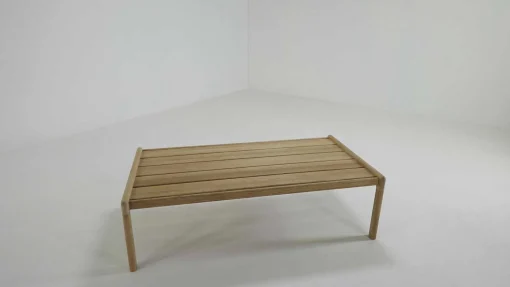 Jack Solid Teak Outdoor Coffee Table, 47.5"