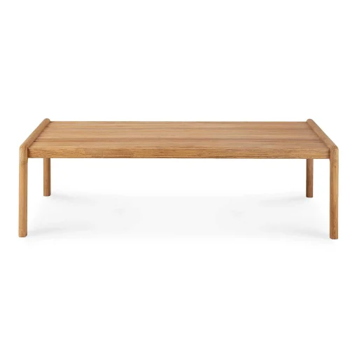 Jack Solid Teak Outdoor Coffee Table, 47.5"