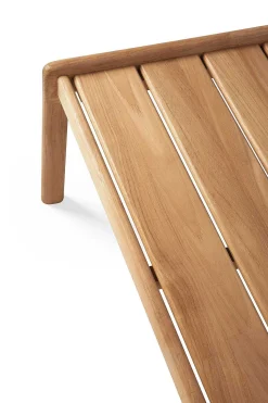 Jack Solid Teak Outdoor Coffee Table, 47.5