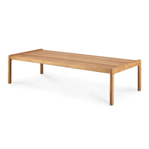 Jack Solid Teak Outdoor Coffee Table, 59.5"
