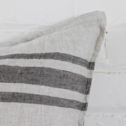 Jackson Big Pillow, Flax & Midnight^Be Home Discount