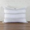 Jackson Big Pillow, White & Ocean^Be Home Hot