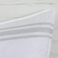 Jackson Big Pillow, White & Ocean^Be Home Hot