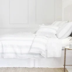 Jackson Euro Sham, White & Ocean^Be Home Flash Sale