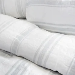 Jackson King Sham, White & Ocean^Be Home Hot