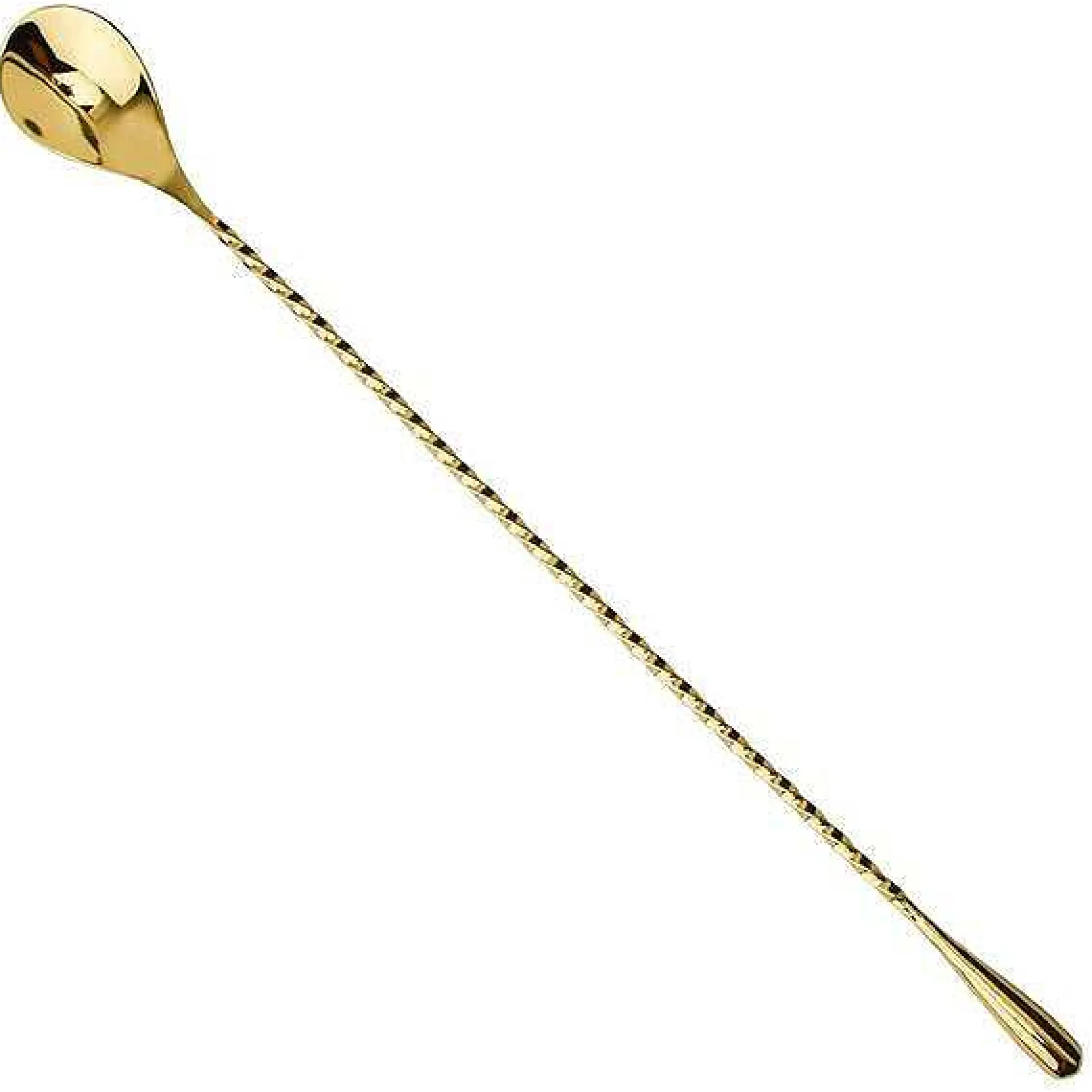 Japanese Style Tear Drop Bar Spoon, Gold