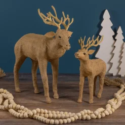 Jute Reindeer, Large^Be Home Store