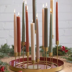 Kent Gold Candlestick Wreath, Large^Be Home Best Sale