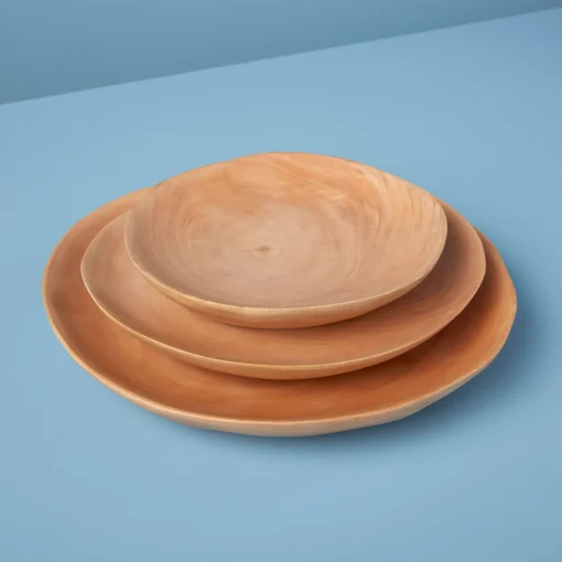 Kiln Mango Wood Plate, Medium^Be Home Best
