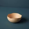 Kiln Mango Wood Wave Edge Bowl, Small