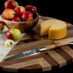 Laguiole en Aubrac Handcrafted Steak Knives, Set of 4, Juniper Wood^Be Home Cheap