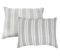 Laguna Big Pillow, Grey & Charcoal^Be Home Flash Sale