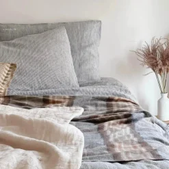 Lambswool Blanket in Mackellar Tartan^Be Home Discount