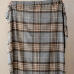 Lambswool Blanket in Mackellar Tartan^Be Home Discount