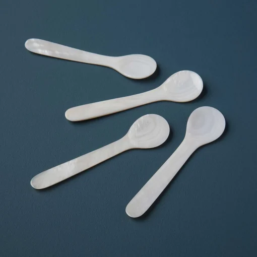 Large Shell Spoons, Set of 4