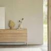 Ligna Sideboard with Stainless Steel, 3 Doors & 3 Drawers