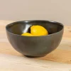 Livia 10.5" Serving Bowl, Black