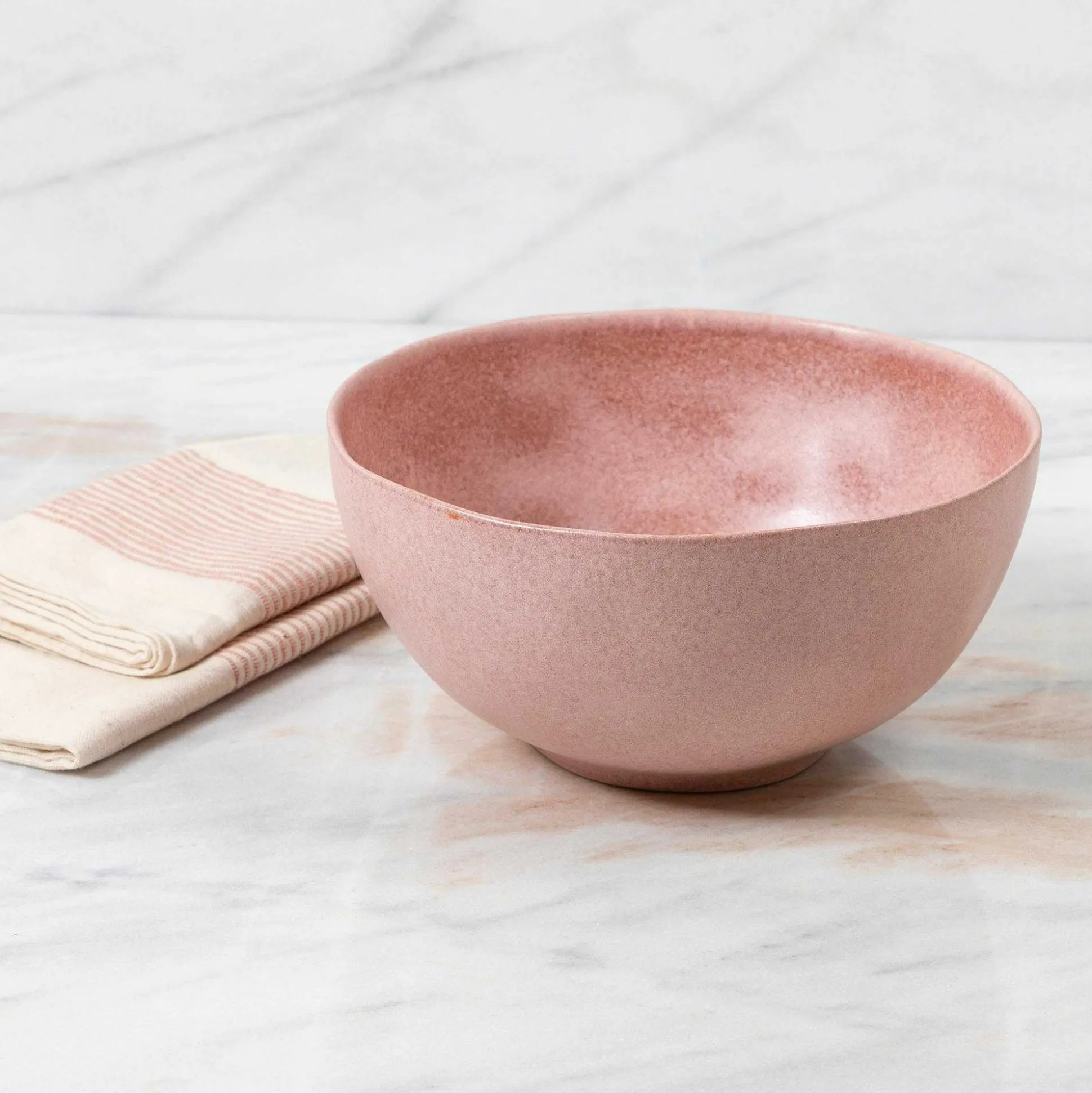 Livia 10.5" Serving Bowl, Rose