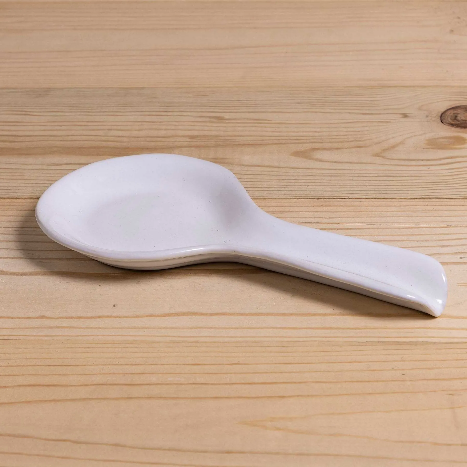 Livia Spoon Rest, White