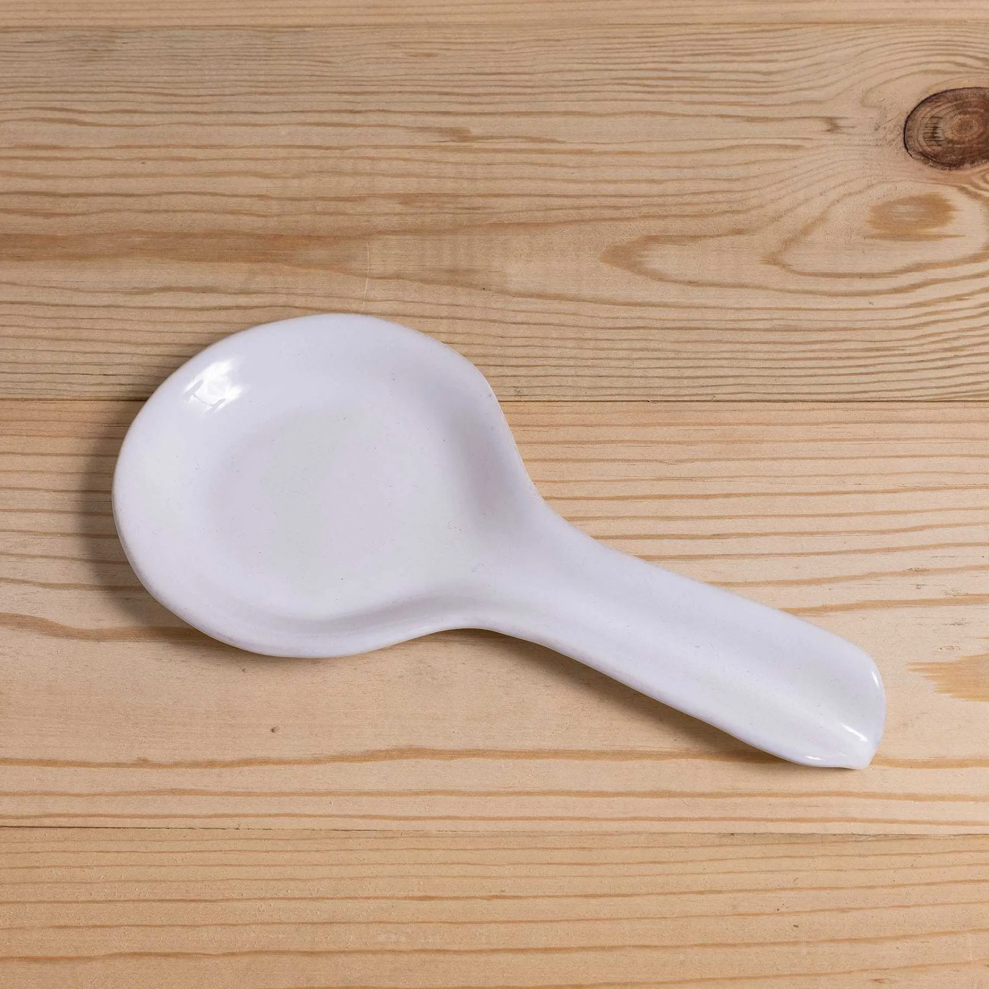 Livia Spoon Rest, White