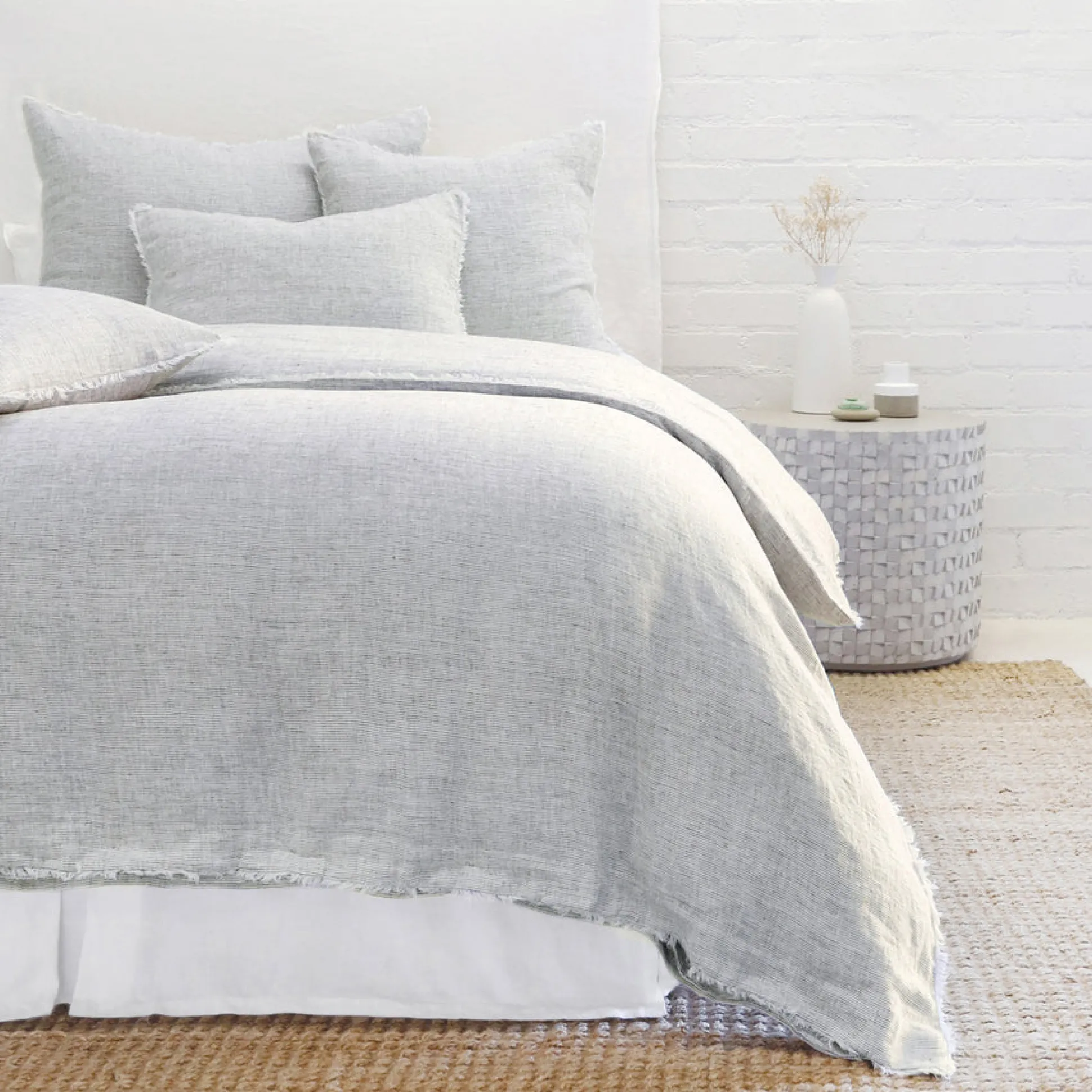 Logan Standard Sham, Navy^Be Home Store