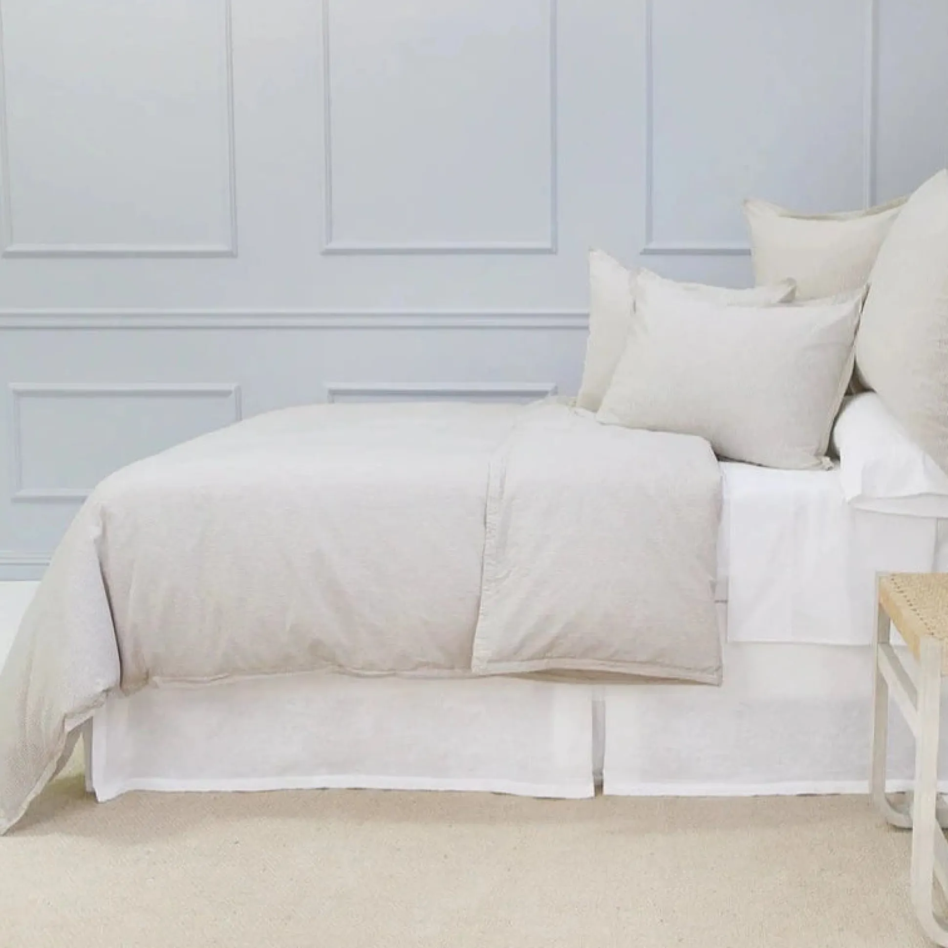 Luke Queen Duvet, Natural^Be Home Best Sale