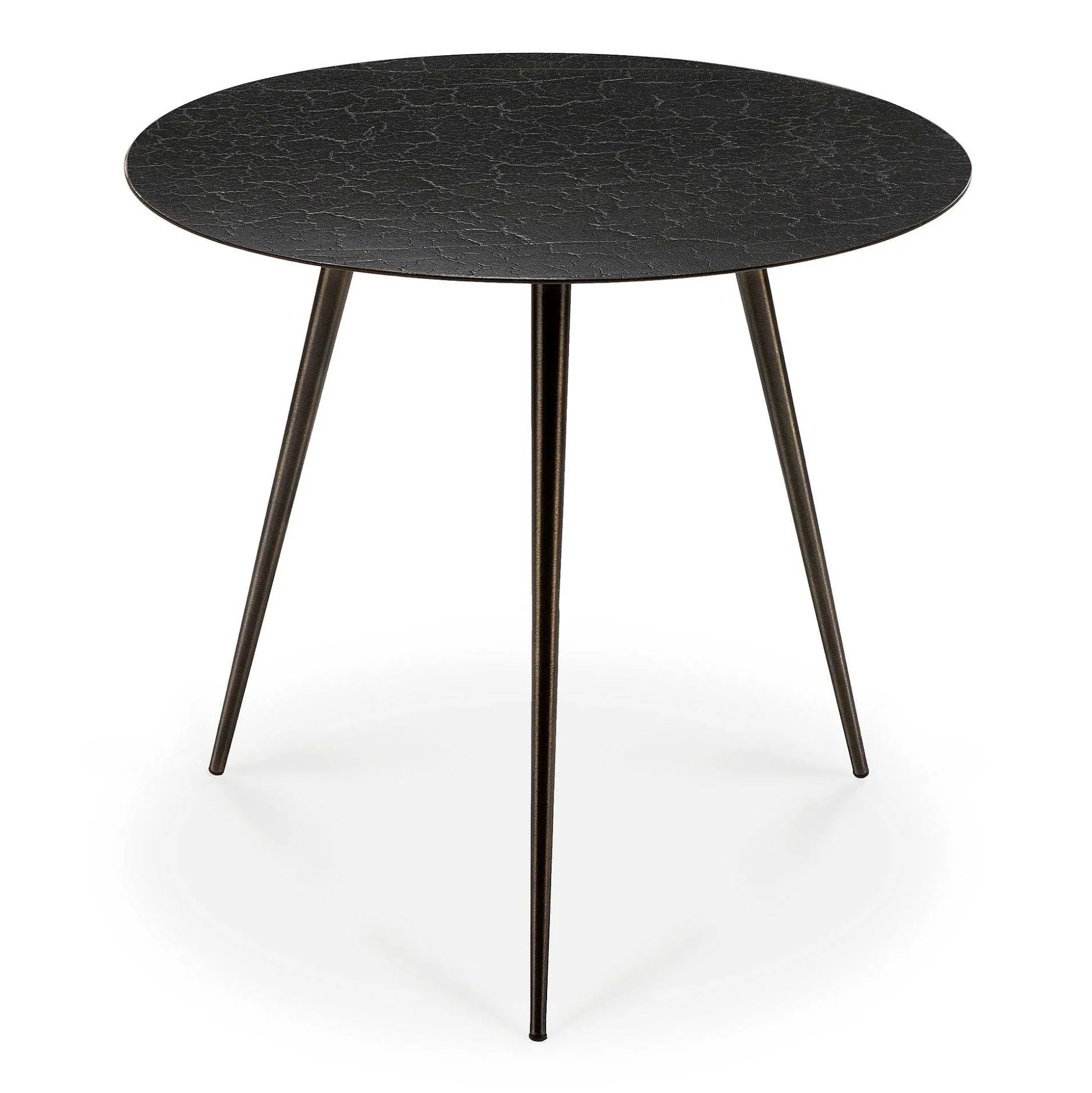 Luna Coffee Table, Black Lava, 20"