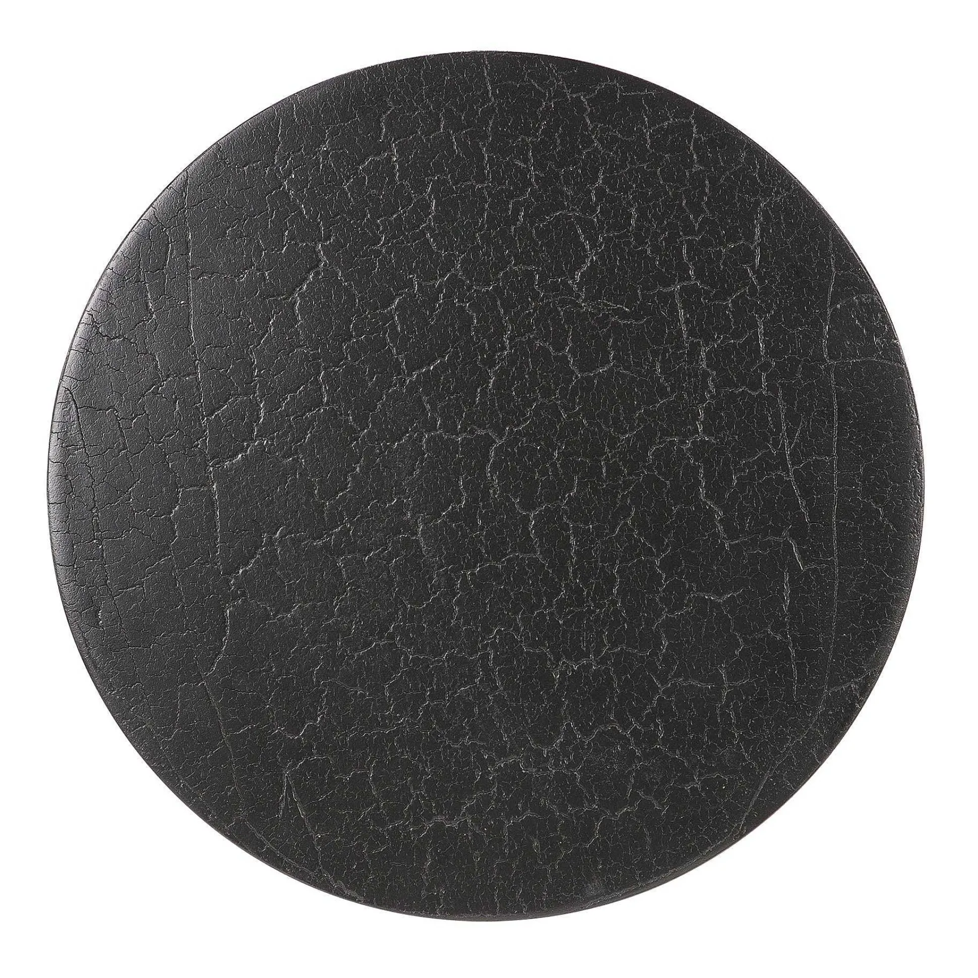 Luna Coffee Table, Black Lava, 20"