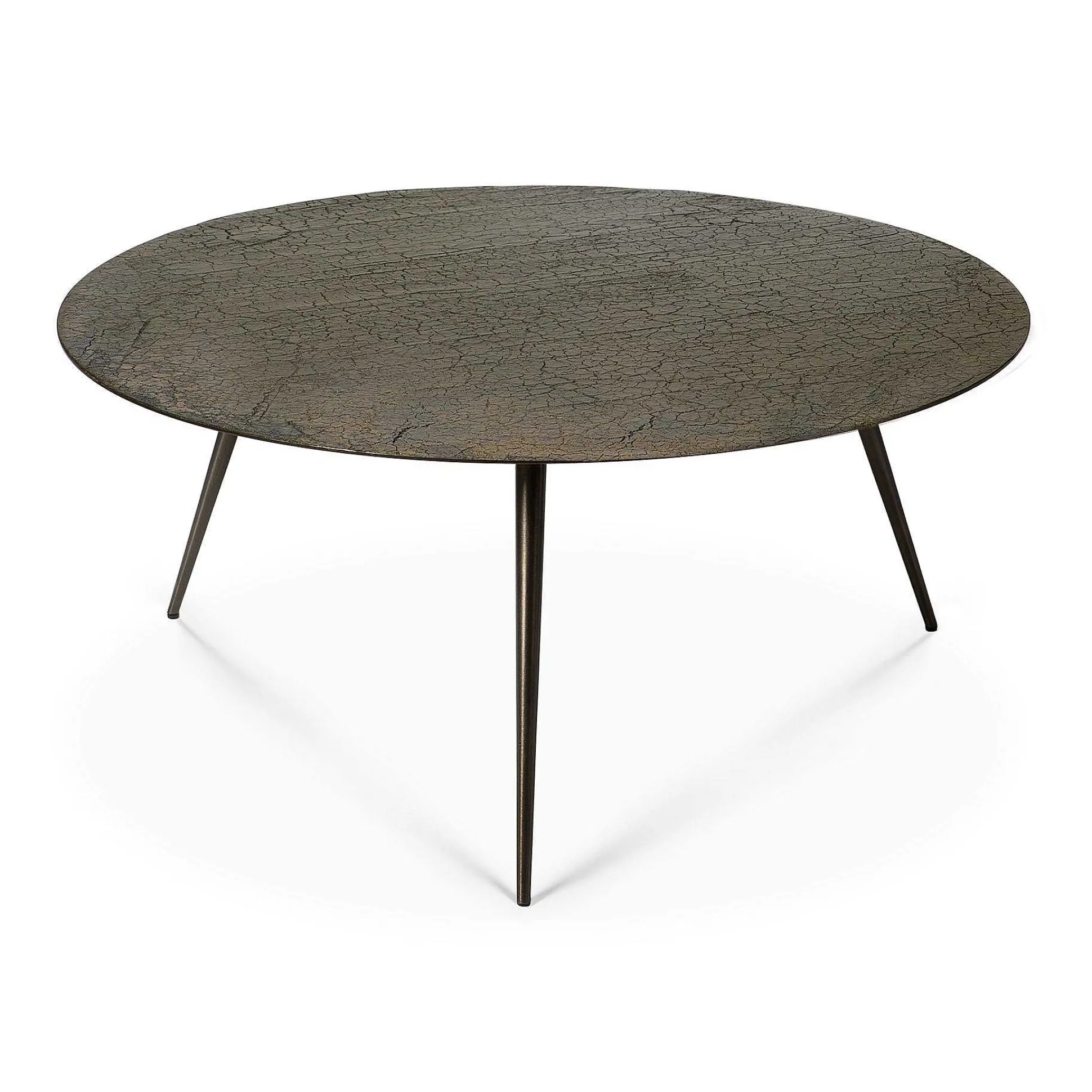 Luna Coffee Table, Whisky Lava, 31.5"