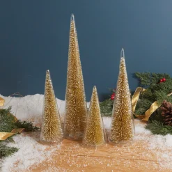 Modern Tree with Champagne Glitter, Large^Be Home Best Sale