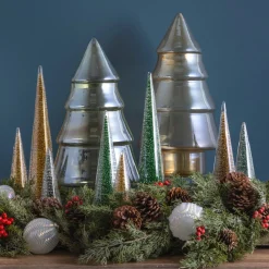 Modern Tree with Champagne Glitter, Large^Be Home Best Sale