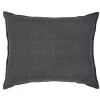 Montauk Big Pillow, Charcoal^Be Home Discount