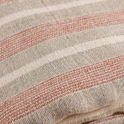 Montecito Oversized Throw, Terra Cotta & Natural^Be Home Online