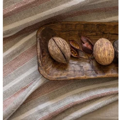 Montecito Oversized Throw, Terra Cotta & Natural^Be Home Online