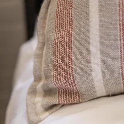 Montecito Rectangular Pillow, Terra Cotta & Natural^Be Home Fashion