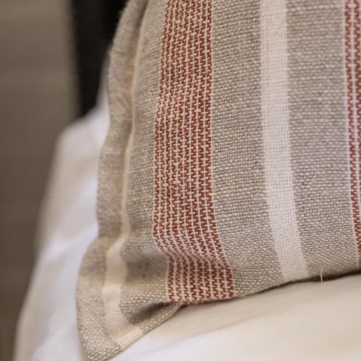 Montecito Rectangular Pillow, Terra Cotta & Natural^Be Home Fashion